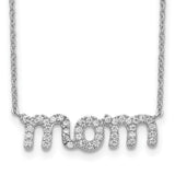 Sterling Silver MoM Necklace