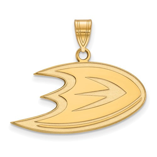 Anaheim Ducks Gold Plated Pendant