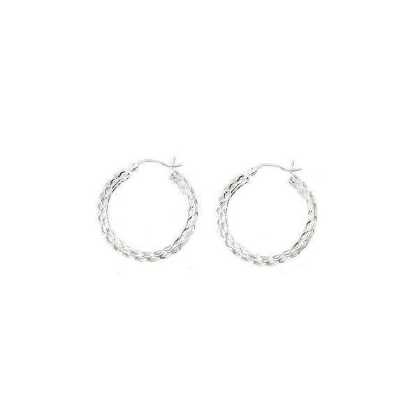 Sterling Silver Hoops