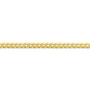 10k Yellowgold Curb Curb Chain(3.0m) 24"